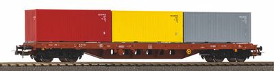 Piko 24539 - Container draagwagen SNCB H0