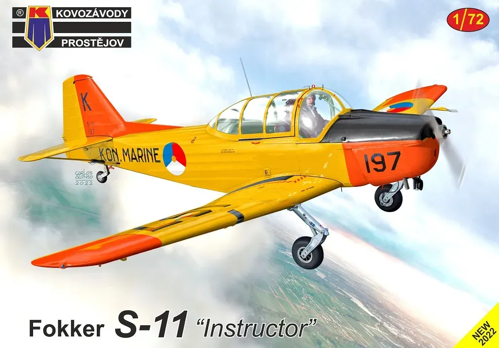 KPM 0371 - Fokker S-11 „Instructor“ 1:72 &quot;NL Decals&quot;
