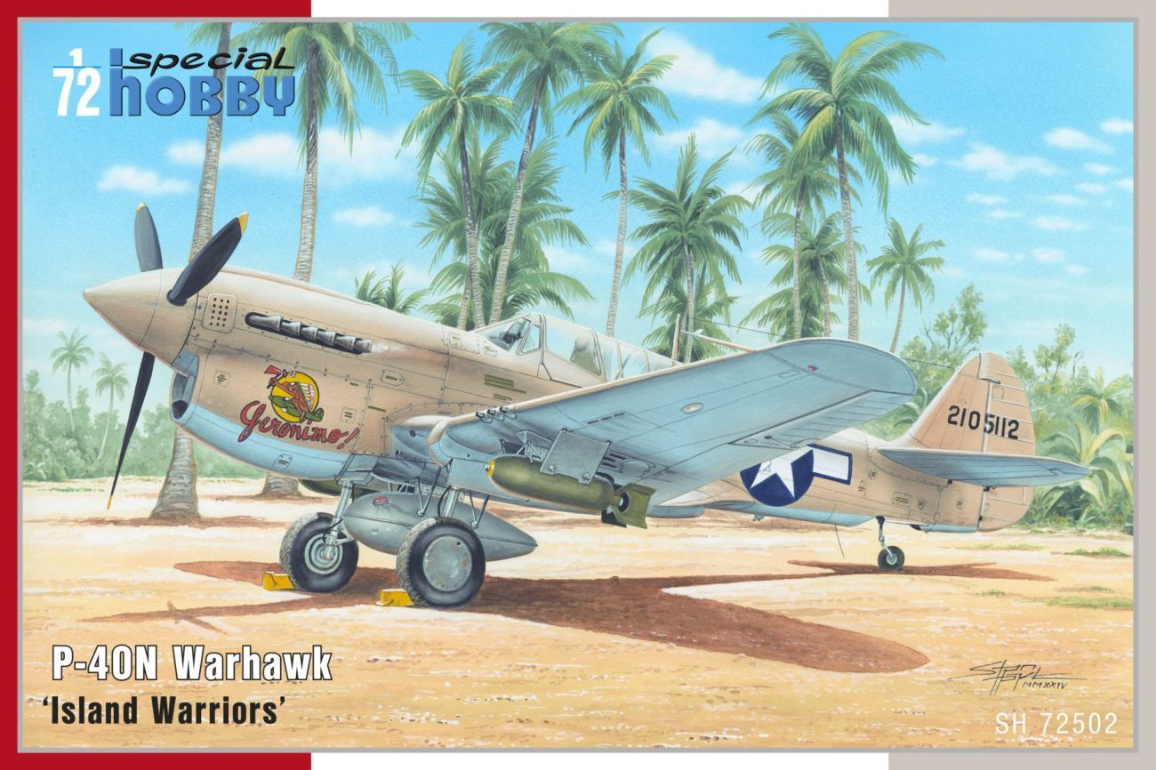 Special Hobby 72502 - P-40N Warhawk ‘Island Warriors’ 1/72