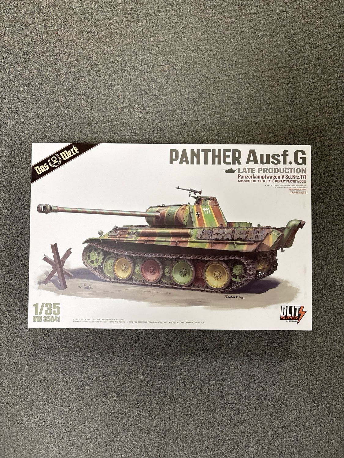 Das werk 35041 - Panther Ausf.G 1:35