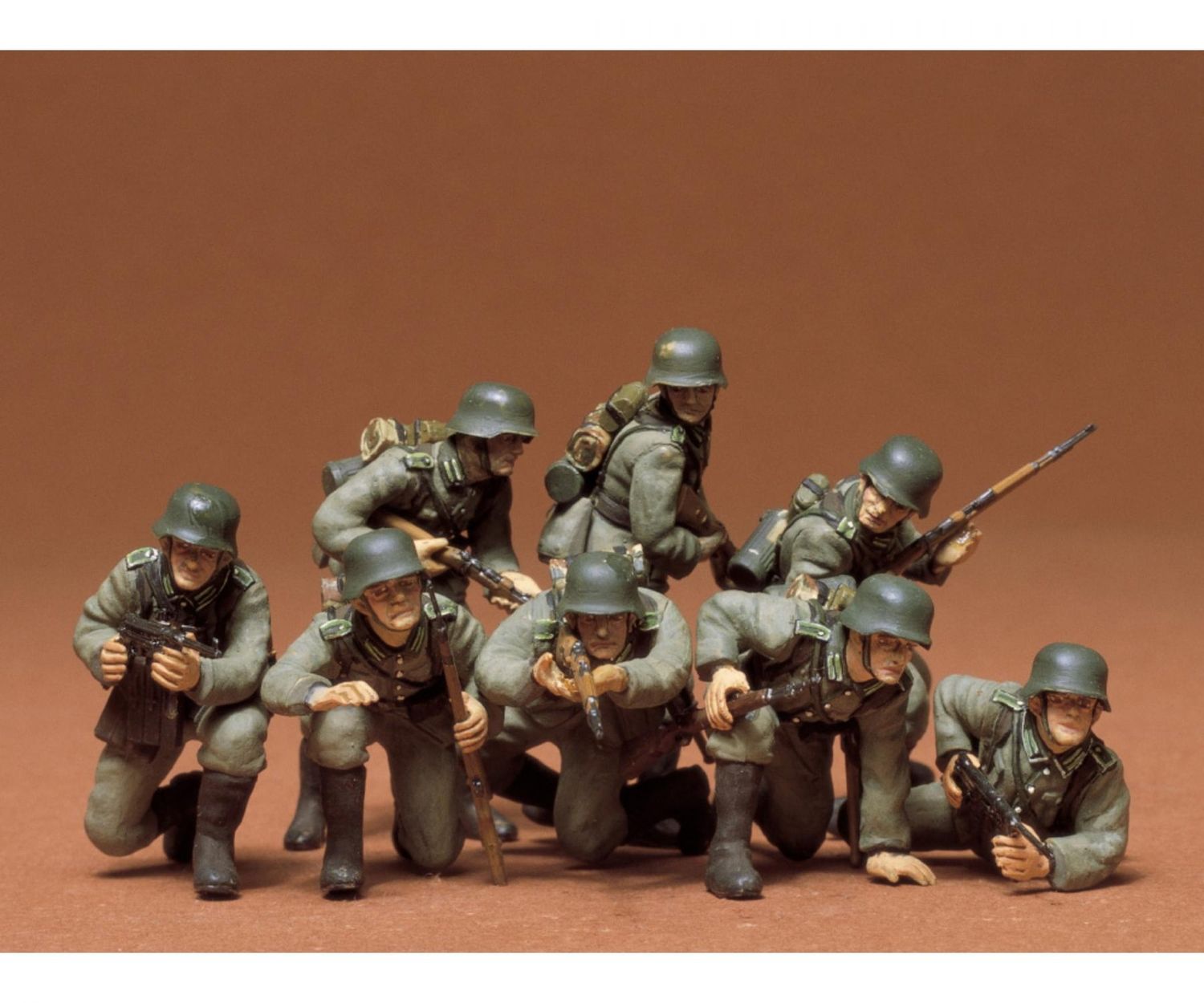 Tamiya 35061 - WWII Fig.-Set Ger.Tank Grenadie.(8) 1:35