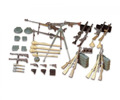 Tamiya 35111 - Diorama-Set Ger. Weapons Inf.(24) 1:35