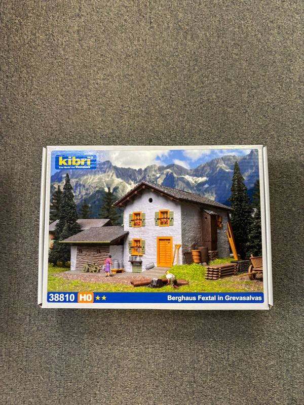 Kibri 38810 - Berghaus Fextal in Grevasalvas H0