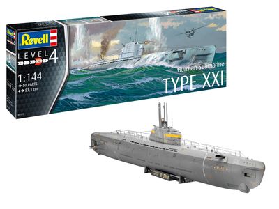 Revell 05177 - Submarine Type XX1 1:144