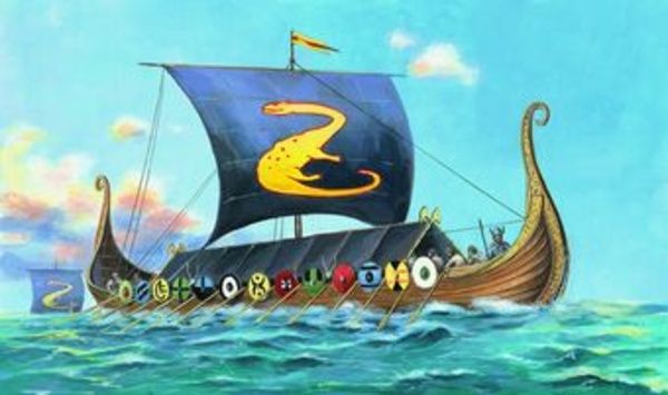 SMÊR 0904 - DRAKKAR OSEBERG 1:180