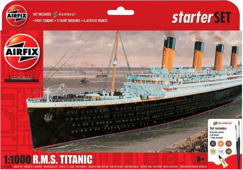 Airfix AF55314 - Starterset R.M.S. Titanic 1:1000