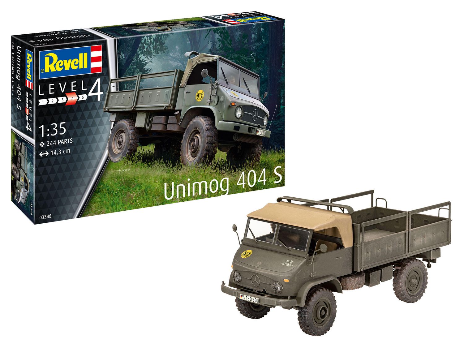 Revell 03348 - Unimog 404 S 1:35