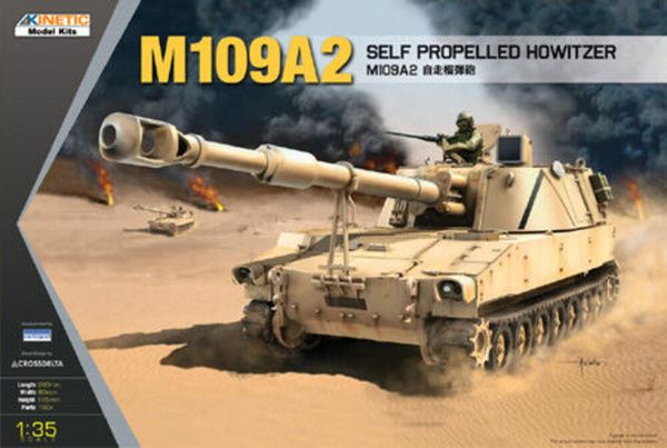Kinetic 61006 - M109A2 WITH T-136 1:35