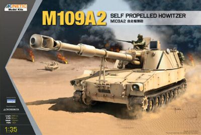 Kinetic 61006 - M109A2 WITH T-136 1:35