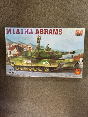 WSN 00334 - M1A1HA Abrams tank 1:35