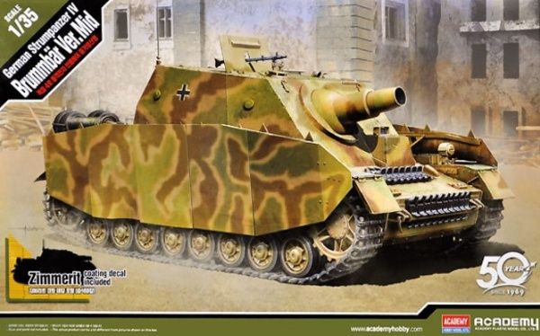 Academy 13525 - German Sturmpanzer IV Brummbär 1:35