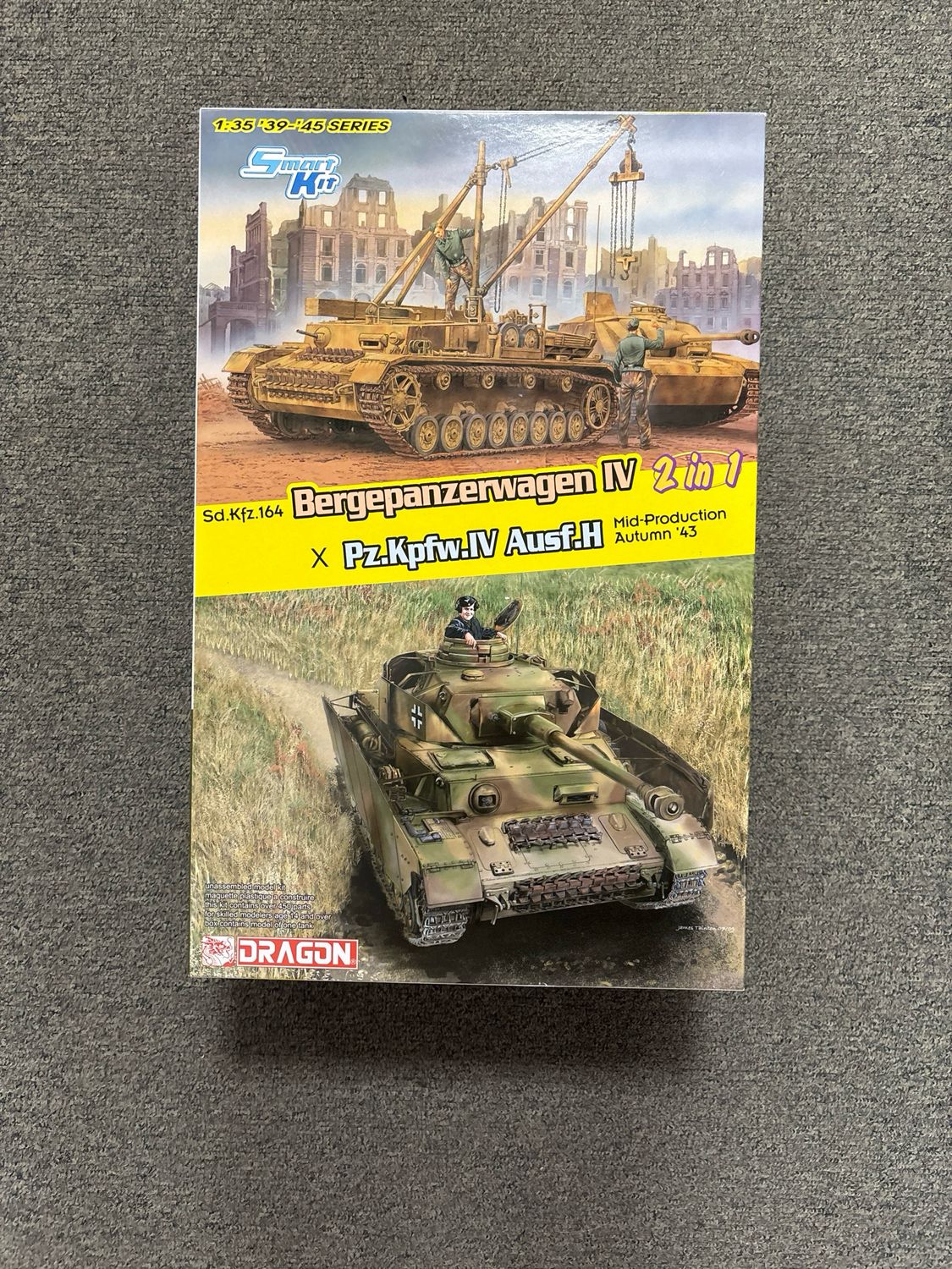 Dragon 6951 - Bergepanzerwagen I &amp; Pz.Kpfw.IV H (2in1) 1:35