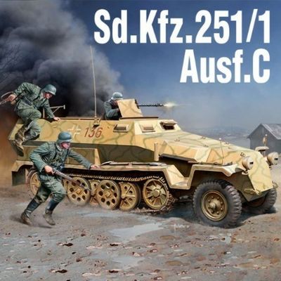 Academy 13540 - German Sd.kfz.251 Ausf.C 1:35