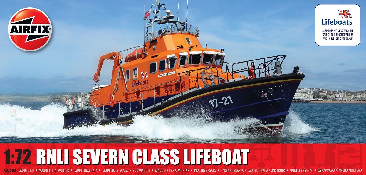 Airfix A07280 - RNLI SEVERN CLASS LIFEBOAT 1:72