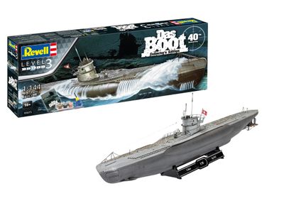 Revell 05675 - Cadeauset Das Boot Collector&#39;s Edition-40e verjaardag 1:144