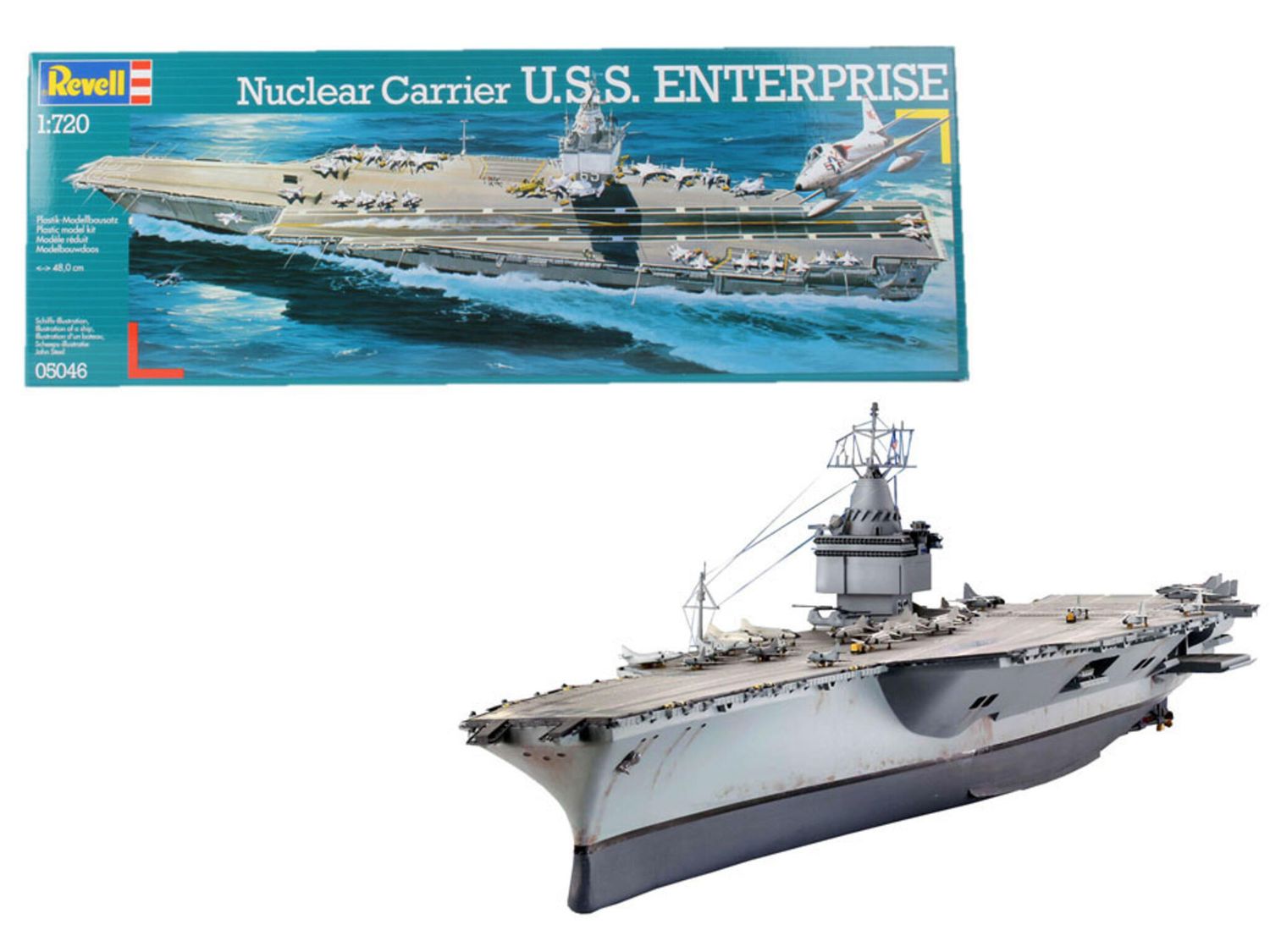 Revell 05046 - Nuclear Carrier U.S.S. Enterprise 1:720