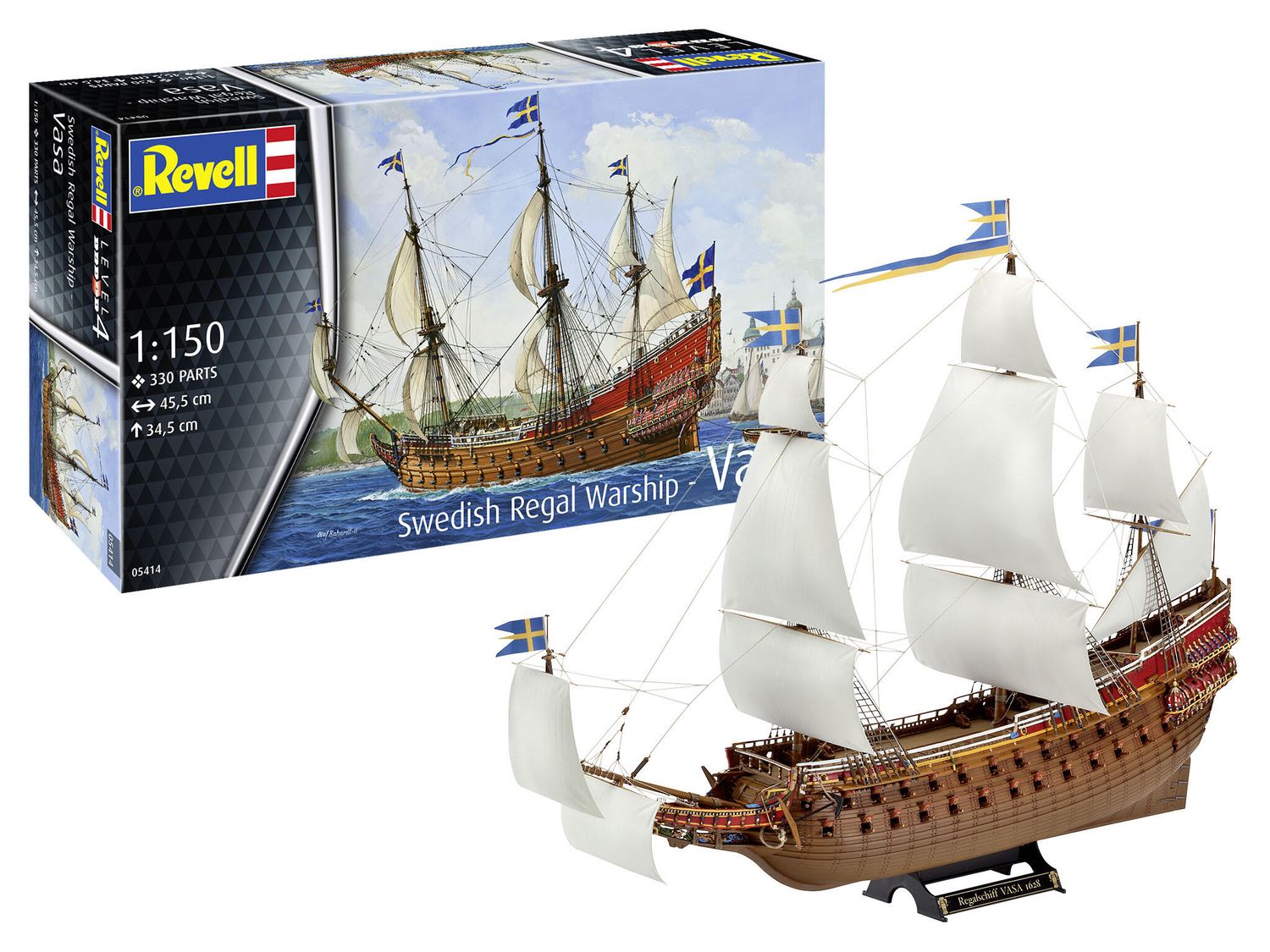 Revell 05414 - Swedish Regal Warship &quot;Vasa&quot; 1:150