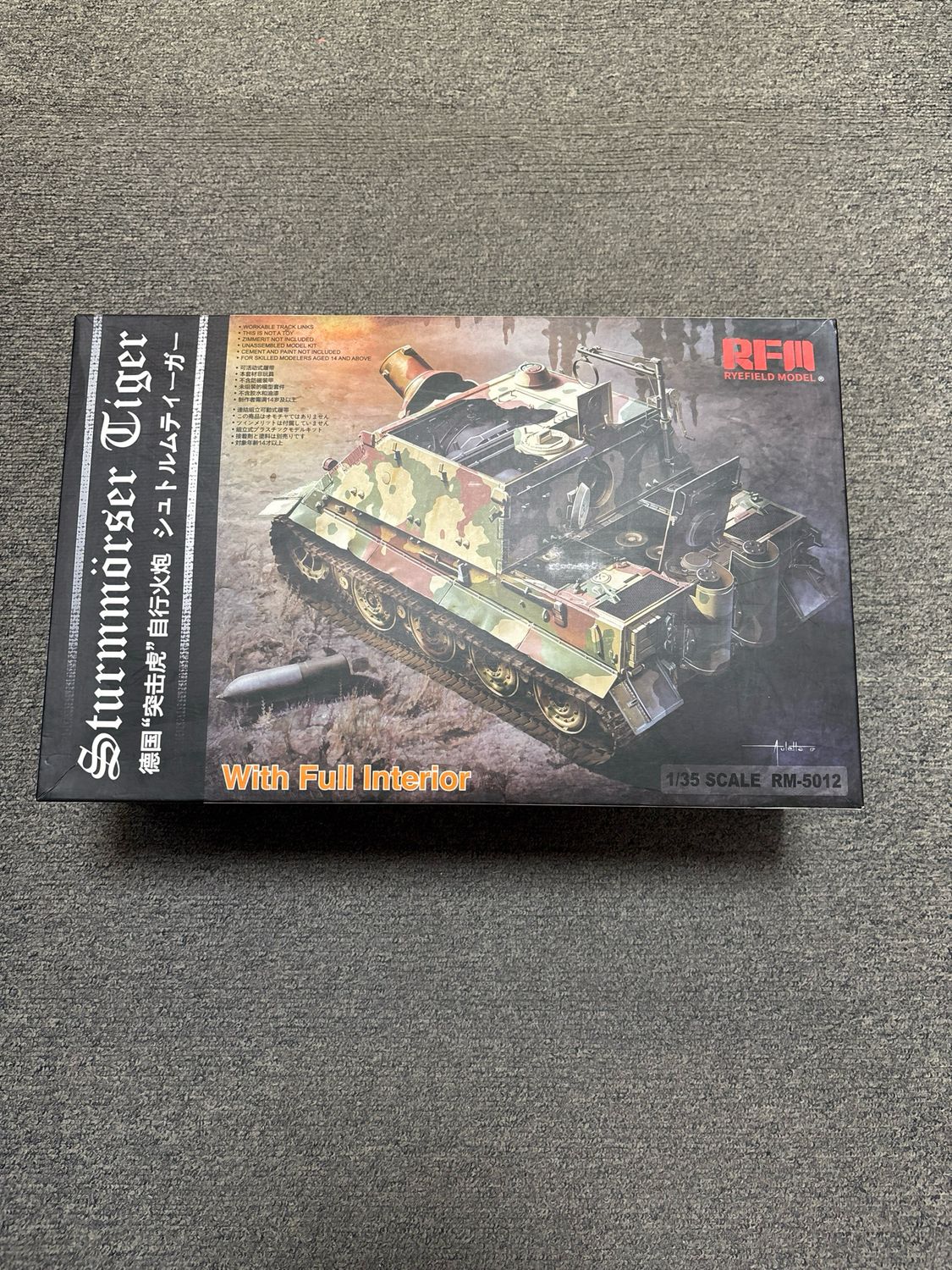 RFM 5012 - Sturmmörser Tiger 1:35
