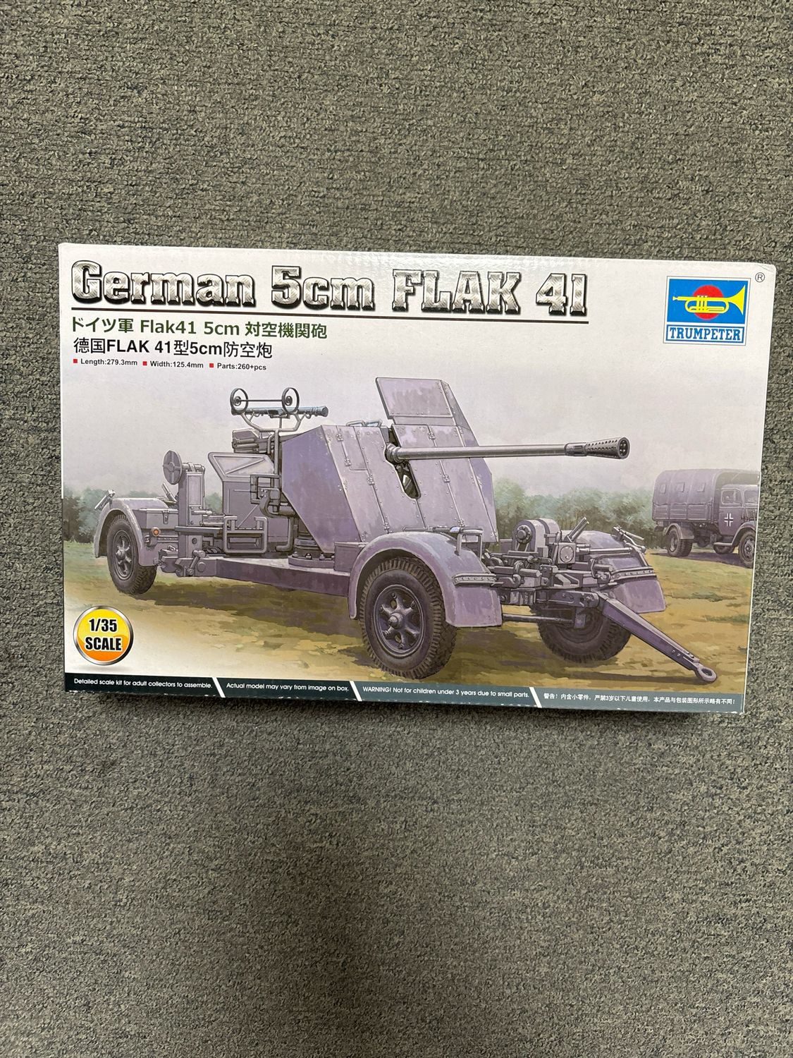 Trumpeter 02350 - German 5cm FLAK 41 1:35