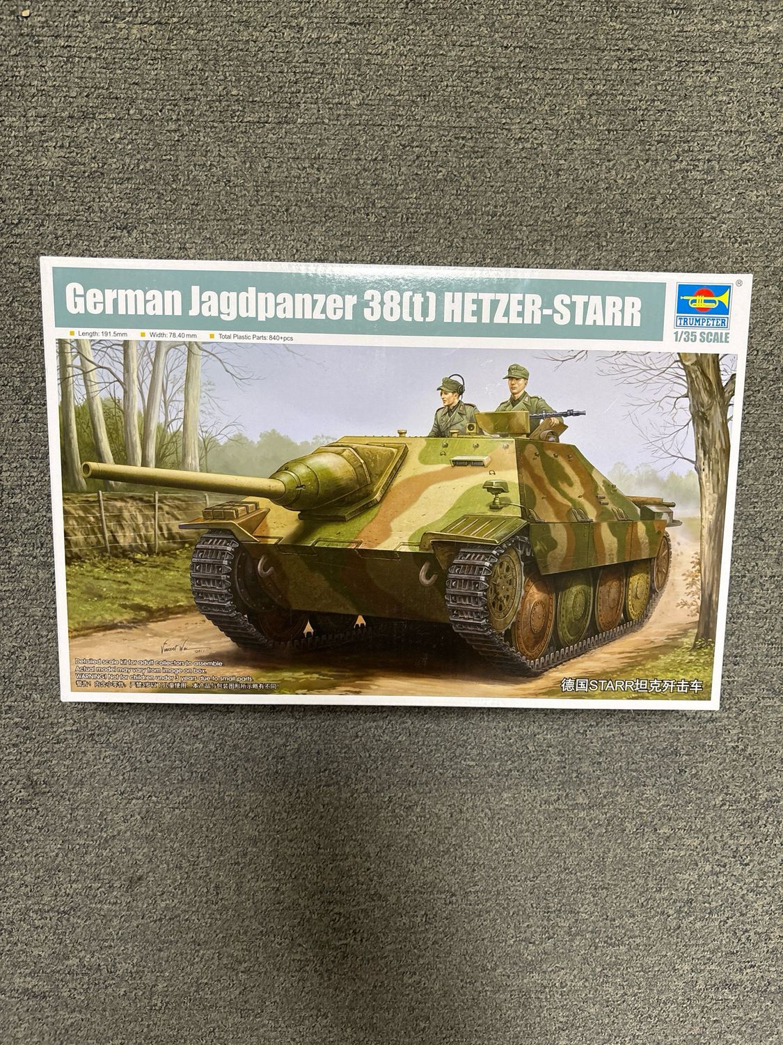 Trumpeter 05524 - GERMAN 38(T) STARR 1:35