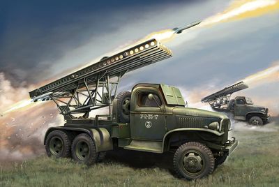 Hobbyboss 84572 -GAZ-AAA w/ BM13/16 Katyusha 1:35