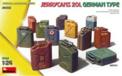 MiniArt 24002 - JERRYCANS 20L GERMAN TYPE 1:24