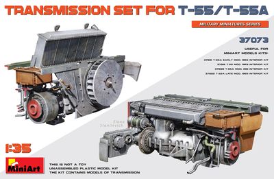 MiniArt 37073 - Transmission Set for T-55/T-55A 1:35