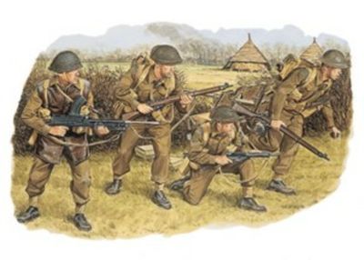 Dragon 6055 - British Commonwealth troops (nw europe 1944)