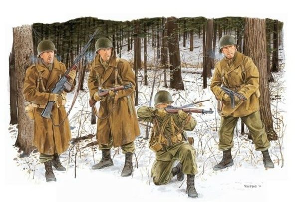 Dragon 6163 - US 101st Airborne div. (Bastogne 1944) 1:35