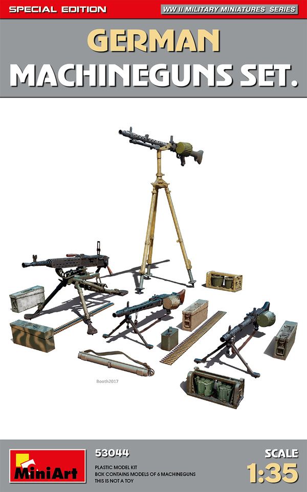 MiniArt 53044 - German Machineguns Set. Special Edition 1:35
