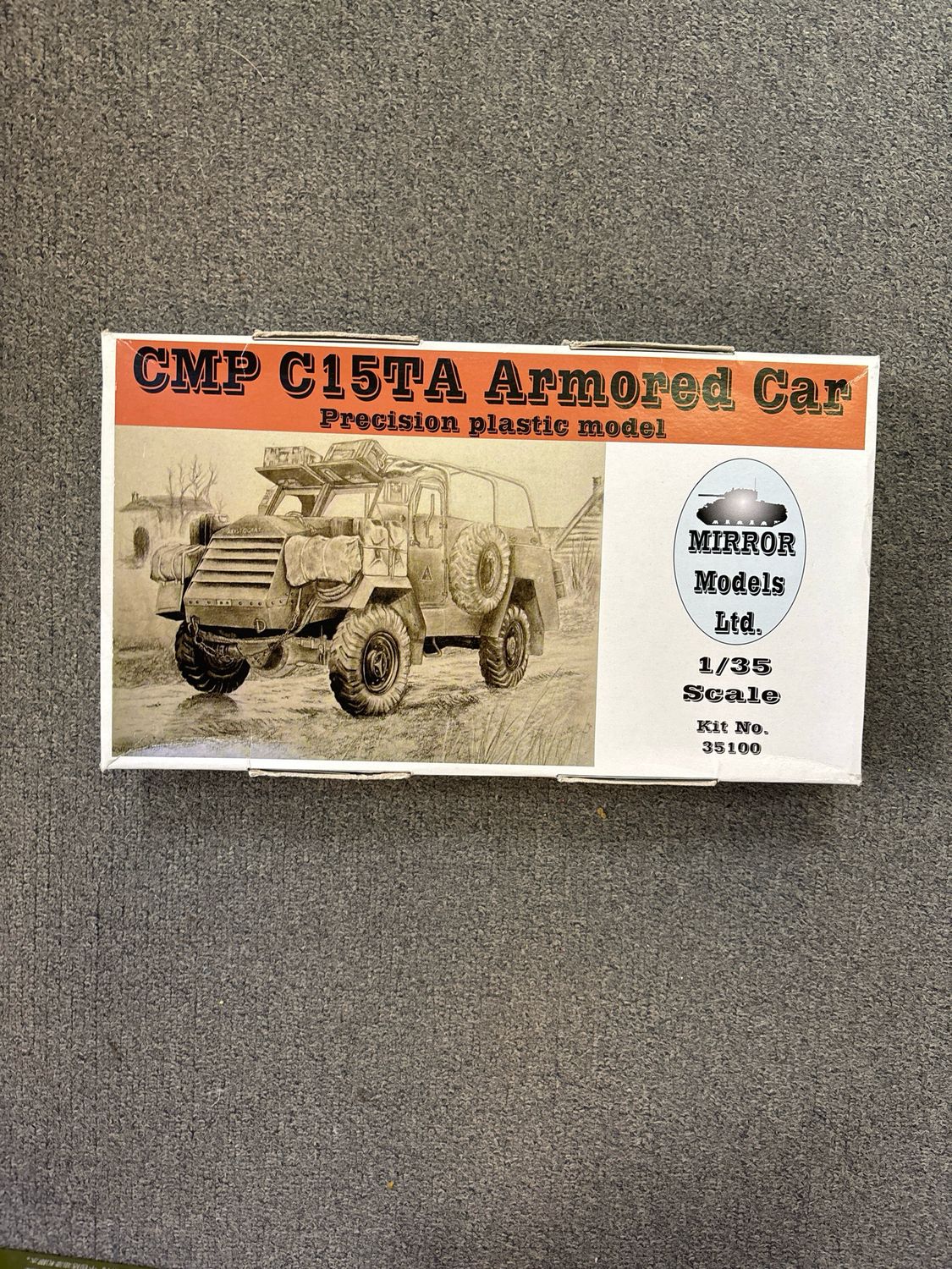 Mirror models 35100 - CMP C15TA Armored Car 1:35