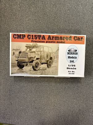 Mirror models 35100 - CMP C15TA Armored Car 1:35
