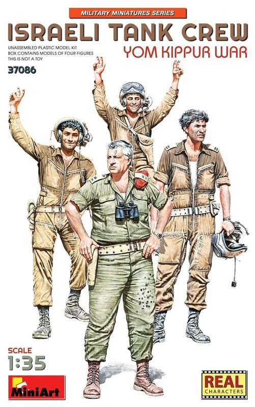 MiniArt 37086 - Israeli Tank Crew Yom Kippur War 1:35