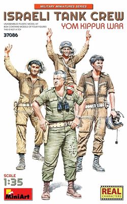 MiniArt 37086 - Israeli Tank Crew Yom Kippur War 1:35