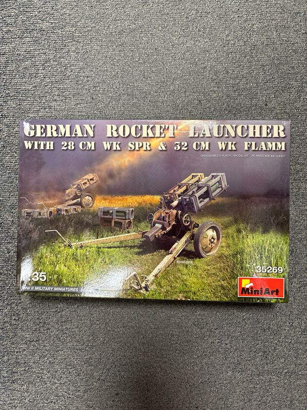 MiniArt 35269 - German Rocket Launcher with 28cm WK 1:35