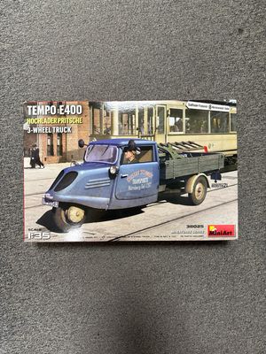 MiniArt 38025 - Tempo E400 Hochlader Pritsche 3-wheel truck 1:35