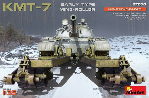MiniArt 37070 - KMT-7 Early Type Mine-Roller 1:35