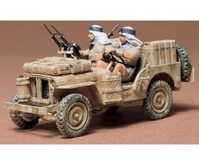 Tamiya 35033 - WWII British S.A.S Jeep (2) 1:35