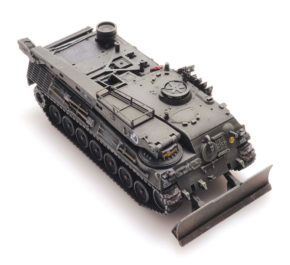 Artitec 6870424 - NL Leopard 1 ARV Treinlading 1:87