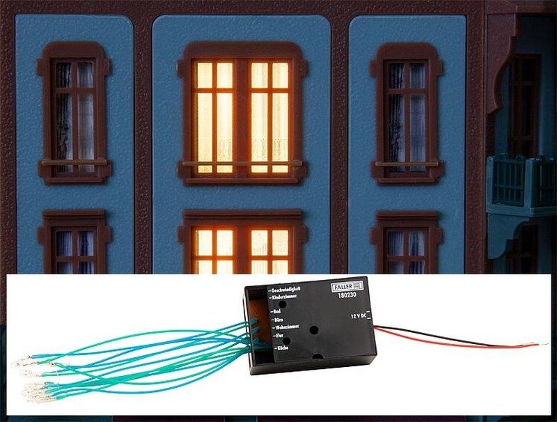 Faller 180678 - LED-gebouwverlichting met ondersteuning