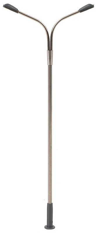 Faller 180201 - LED-Uithoudermast dubbel koud wit 1:87