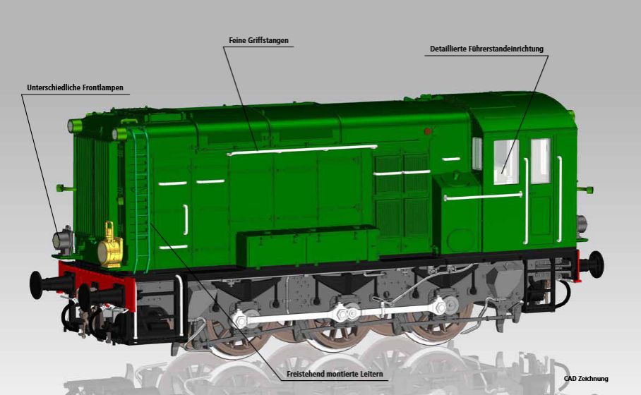 PRE ORDER! Piko 22000 - Diesellok Rh 500 NS III + DSS PluX22 &quot;Hippel&quot; H0