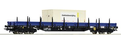Roco 77686 - Rungenwag.Railpro + Container H0
