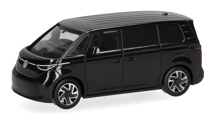 Herpa 421157-002 - VW ID Buzz zwart 1:87