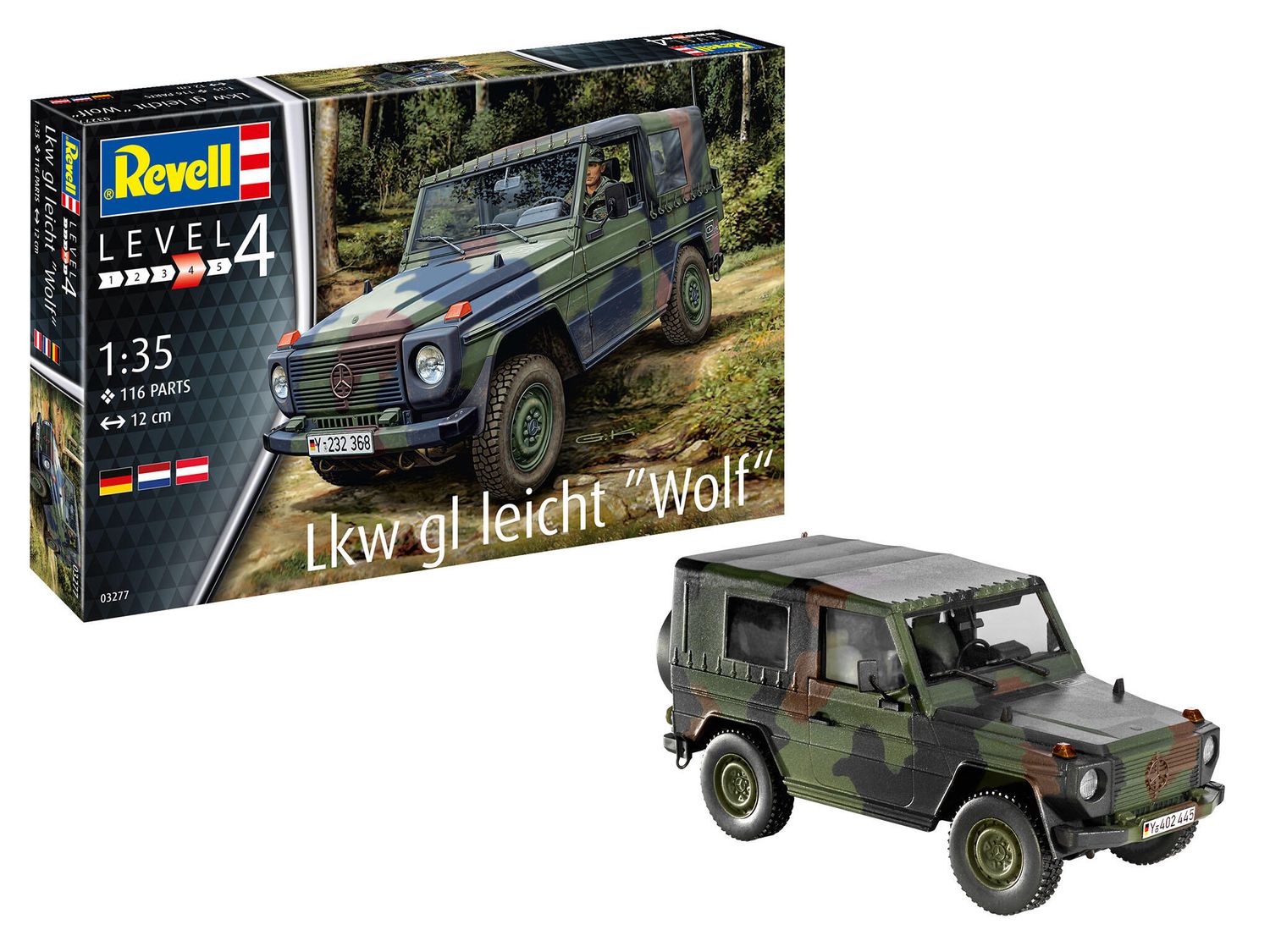 Revell 03277 - Lkw gl leicht &quot;Wolf&quot; 1:35