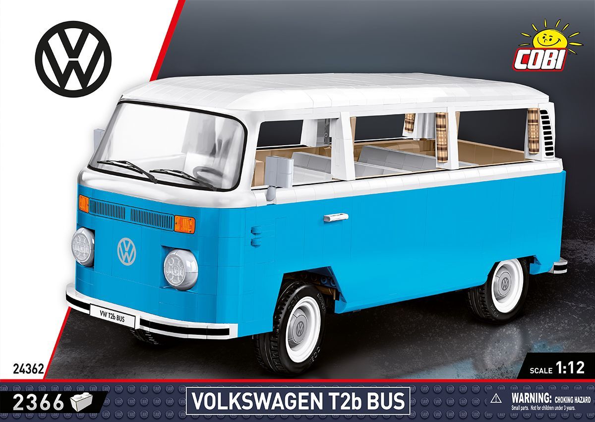 Cobi 24362 - VOLKSWAGEN /24362/ TRANSPORTER T2A BUS 2300 PCS