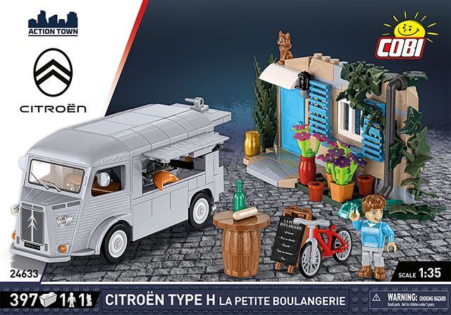 Cobi 24633 - CITROEN /24633/ TYPE H(1947-81) 390 PCS