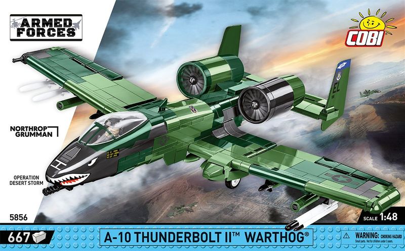 Cobi 5856 - 667 PCS ARMED FORCES /5856/ A10 THUNDERBOLT II W