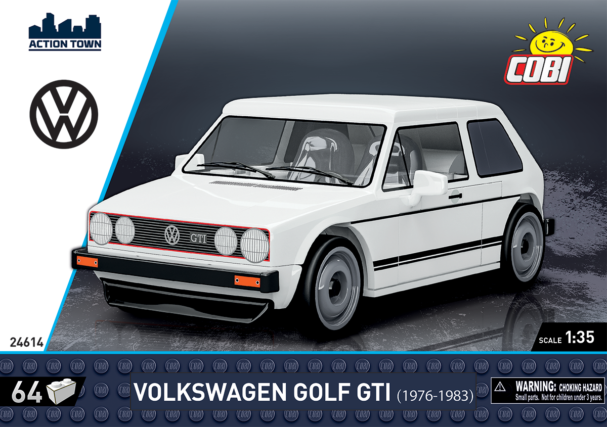 Cobi 24614 - VOLKSWAGEN /24614/ GOLF GTI 1976 64 PCS