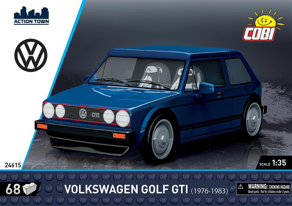 Cobi 24615 - VOLKSWAGEN /24615/ GOLF GTI 1976 68 PCS